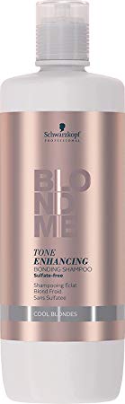 Schwarzkopf Blondme Tone Enhancing Bonding Shampoo - Cool Blondes 1000ml