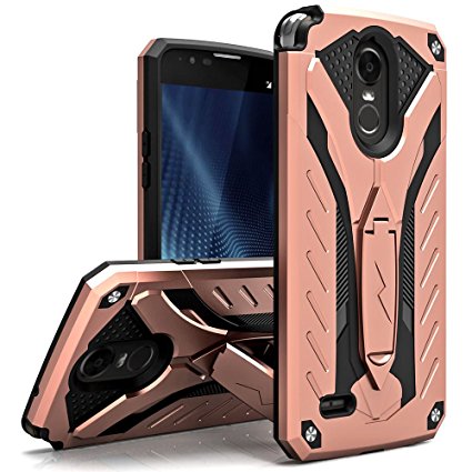 LG Stylo 3 Case, Zizo [Static Series] Shockproof [Military Grade Drop Tested] w/ Kickstand [Heavy Duty Case] Impact Resistant - LG Stylo 3 Plus