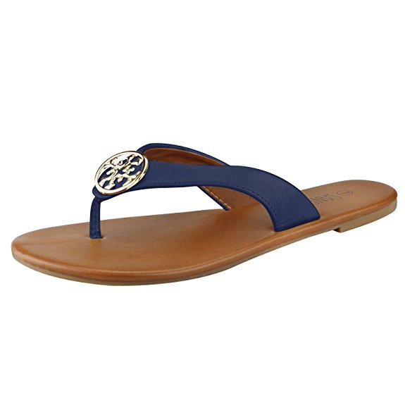 SANDALUP Women’ s Flip Flops Casual Flat Sandals