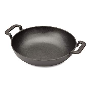 Cuisinart CCW-800 Pre-Seasoned, 10" Cast Iron Wok