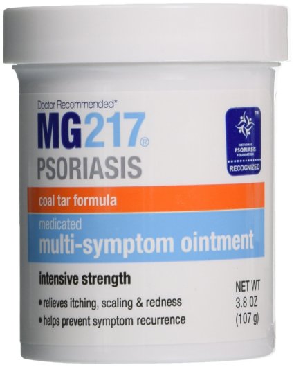 MG217 Medicated Tar Ointment Intensive Strength Psoriasis Treatment 38 Ounce