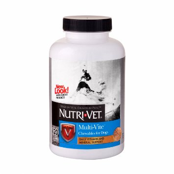 Nutri-Vet Multi-Tab Complete Chewable Tablets for Dogs
