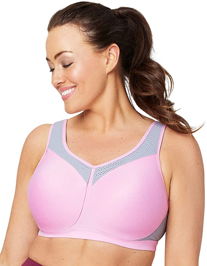 Full Figure Plus Size High Impact Wonderwire Sports Bra #9066