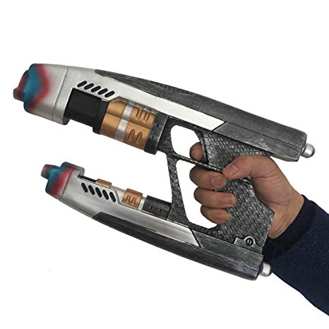 Cafele Star Lord Gun Blaster Resin 1:1 Replica Cosplay for Guardians of The Galaxy Peter Quill Gun Weapon (1 Pcs)