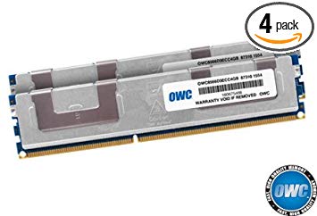 OWC 16.0GB (4 x 4GB) PC8500 DDR3 ECC 1066 MHz 240 pin DIMM Memory Upgrade Kit For 2009 Mac Pro and Xserve