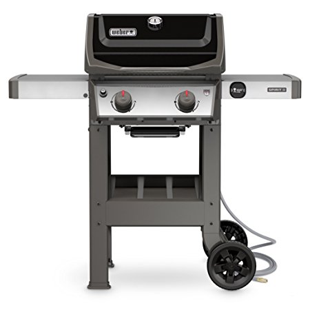 Weber 48010001 Spirit II E-210 Gas Grill NG Outdoor, Black