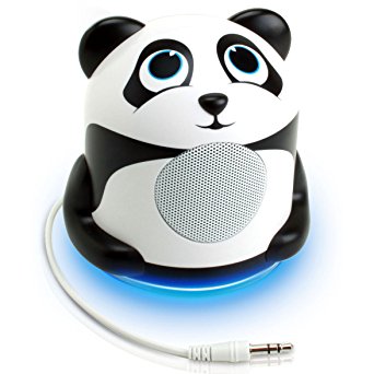 GOgroove Panda Pal High-Powered Portable Laptop and MP3 Speaker System