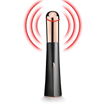 Sonic Vibration Eye Care Massager For Anti-Aging, Puffiness And Dark Circles, Eye Care Massage Wand With 45±5℃ Heated Skin Tightening And Firming Massage
