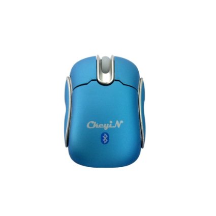 Ckeyin Bluetooth Optical mini Mouse for Computers and Android Tablets Smartphones - blue