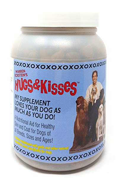 HUGS & KISSES Warren Eckstein's Vitamin Mineral Supplement Treat for Dogs