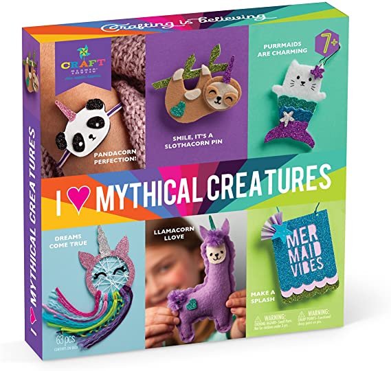 Craft-tastic I Love Mythical Creatures Craft Kit, Various