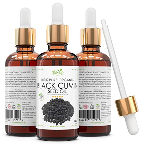 Black Cumin Seed Oil 50 ml 100% Pure & Organic Coldpressed Skin Care Product-Natural Anti-Aging Moisturizer For Men & Women-Professional Acne Scar Removal/Cure For Teens, Girls, Boys-Hydrates & Fades Dark Spots