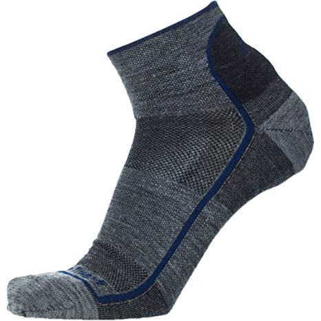 Darn Tough Vermont Men's 1/4 Merino Wool Ultra-Light Athletic Socks