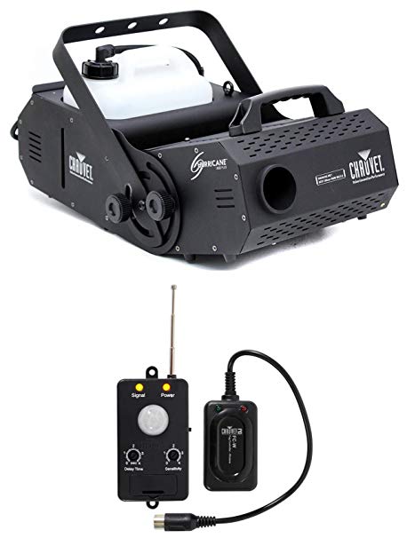 Chauvet HURRICANE H-1800 FLEX Fog Smoke Machine H1800 Transmitter Motion Sensor