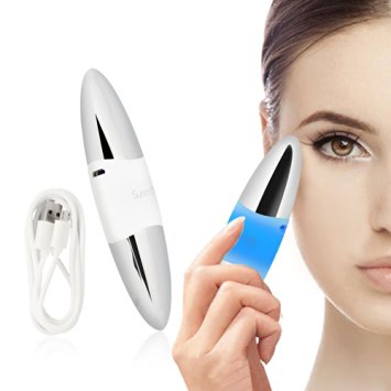 Sunmay® Rechargeable Facial Massager Eyes Relaxing Skin Care Tool, Anti-aging Forehead Wrinkle Removal Beauty Apparatus with Anion Import