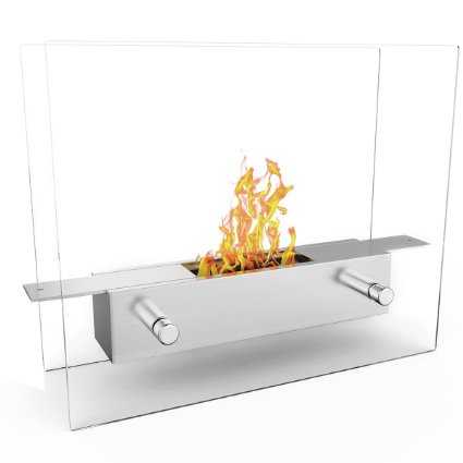 Elite Flame Lyon Portable Tabletop Ventless Bio Ethanol Fireplace