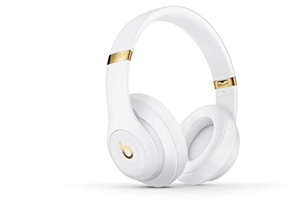 Beats by Dr. Dre Studio 3 Wireless Over-Ear Headphones with Built-in Mic - White (Refurbished)