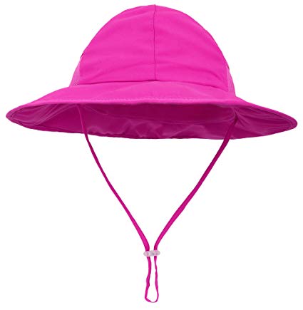 SimpliKids Sun Hat Baby Toddler Kids UPF 50  Sun Protection Wide Brim Bucket Hat