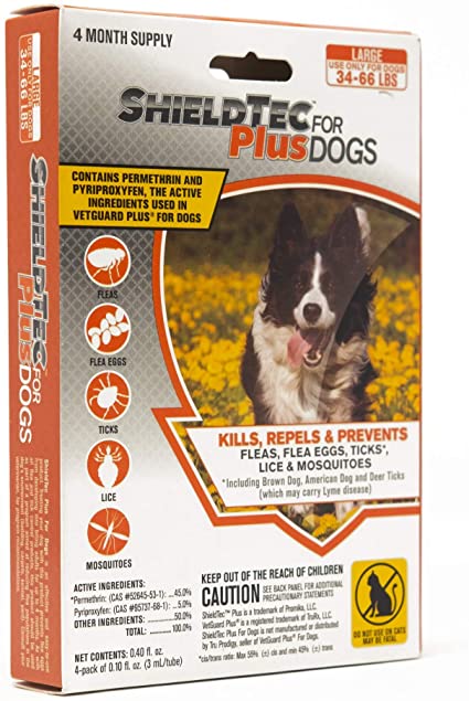 ShieldTec Flea, Tick, and Mosquito Prevention for Dogs