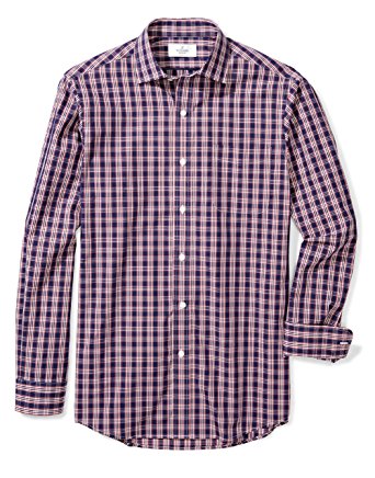 Buttoned Down Men's Classic Fit Spread-Collar Sport Shirt With Pocket