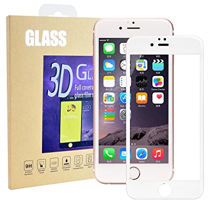 iPhone 6/6S 4.7 "Screen Protector,COO[3D Touch Compatible/Tempered Glass]HD Clear 99% Touchscreen
