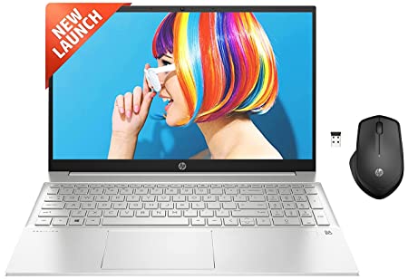 HP Pavilion 15 12Th Gen Intel Core I7 16Gb Sdram/1Tb Ssd 15.6 Inches (39.6Cm) Fhd,IPS/Intel Iris Xe Graphics/B&O/Windows 11 & 280 USB Wireless Mouse, 2.4GHz Connection , 19U64AA Black