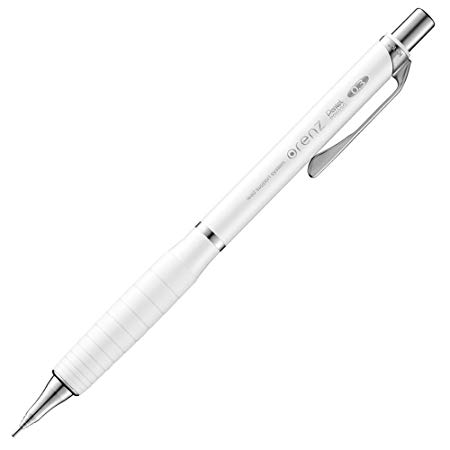 Pentel Mechanical Pencil Orenz with Rubber Grip 0.3mm, White Body (XPP603G-W)