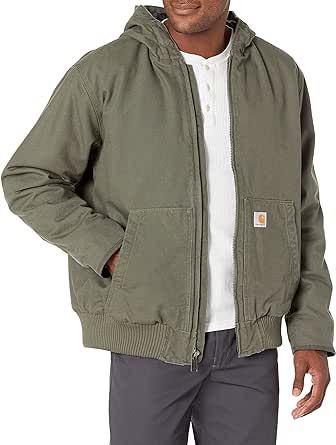 Carhartt Men's Loose Fit Washed Duck Insulated Active Jacket