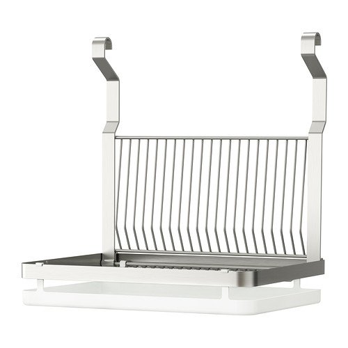 Ikea Grundtal Dish Drainer, Stainless Steel, Silver