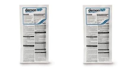 Demon WP Water Soluble Pest Control Insecticide - 2 Envelopes Containing Four 95 gram Packets