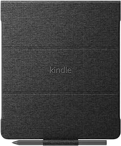 Custodia in tessuto per Amazon Kindle Scribe, con copertina pieghevole e aggancio magnetico | Compatibile solo con Kindle Scribe | design leggero e sottile | Nero