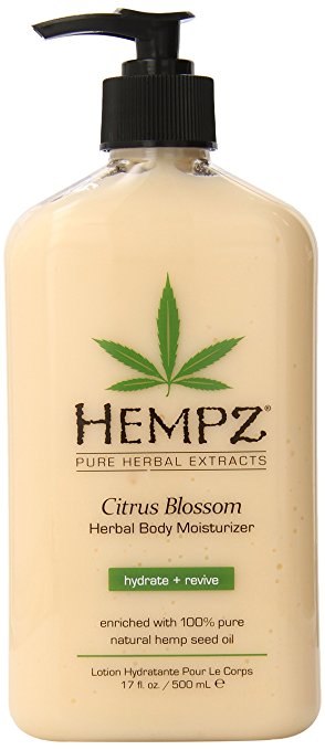 Hempz Citrus Blossom Herbal Body Moisturizer, 17 Ounce