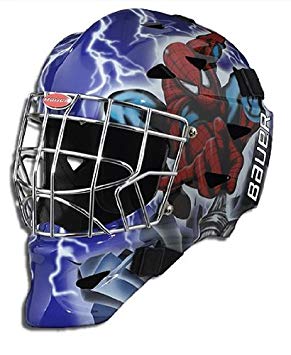 Bauer Hockey Marvel Youth Street Hockey Goalie Mask - SPIDERMAN Youth