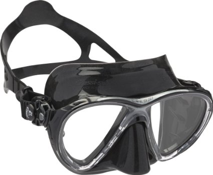 Cressi Big Eyes Evolution, Scuba Diving Snorkeling Freediving Mask, Adult - Made in Italy