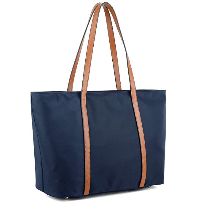 Yaluxe Women's Oxford Nylon Large Capacity Work Tote Shoulder Bag