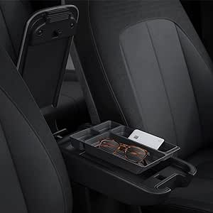 Spigen Console Organizer Tray (Carbon Edition) Designed for Hyundai Ioniq 5