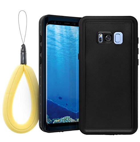 Samsung Galaxy S8 Waterproof Case, Thmeth Underwater Protective /Shockproof/ Snowproof/ Dirtproof Full Sealed Case Cover with Waterproof Floating Wrist Strap as Gift