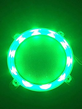 HaloHoles - Ultra Bright Original LED Cornhole Night Lights (Set of 2) – Pick From SEVEN Color Options (Plus Mix/Match). Can Last For 70  Hours On 2 AA Batteries!
