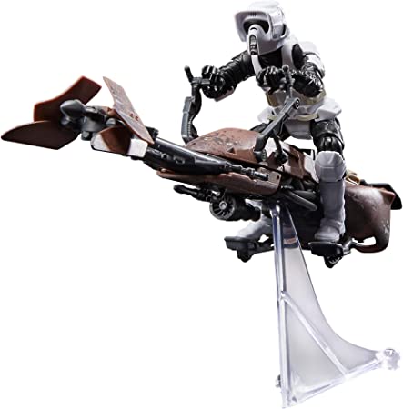 Star Wars The Vintage Collection Speeder Bike, Return of The Jedi 3.75-Inch Collectible Vehicle with Action Figure, Ages 4 and Up