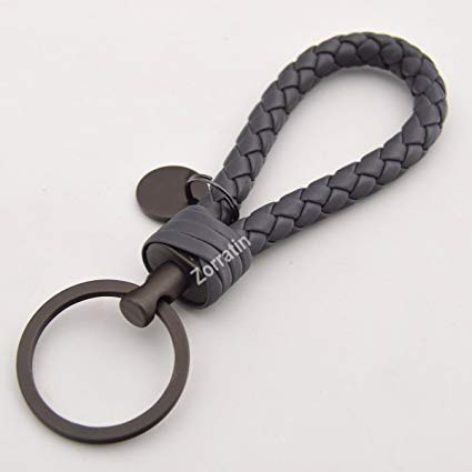 Car Key Acorn Weave Paracode Key Chain Ring Grip Strap fit Porsche Mercedes BMW Cadillac Lexus Ford Toyota VW Honda Chevrolet Dodge Jaguar Land Rover