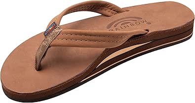 Rainbow Sandals Women's Double Layer Leather w/ 3/4" Strap