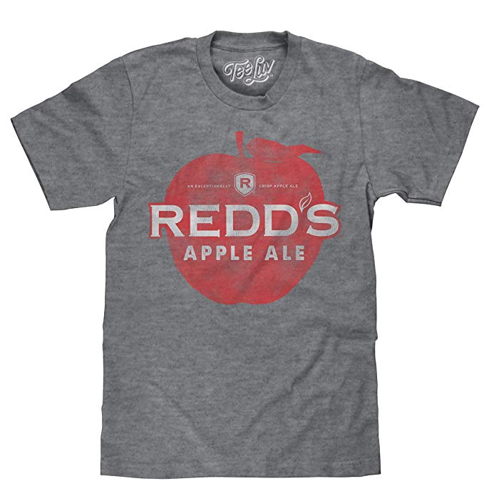 Tee Luv Redd's Apple Ale Beer T-Shirt - Redds Apple Ale Logo Shirt