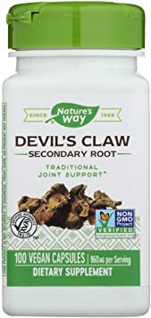 Natures Way Devil's Claw Capsules, 100 CT