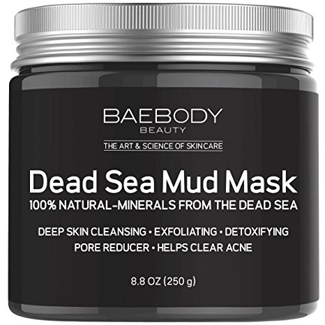 Dead Sea Mud Mask Best for Facial Treatment, Acne, Oily Skin & Blackheads - Minimizes Pores, Reduces Wrinkles, and Improves Overall Complexion. 100% Natural-Minerals From The Dead Sea 8.8oz
