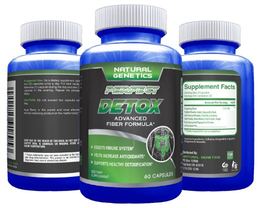 Best Detox Cleanse for Weight Loss, Immune System, & Balanced Health. PERFECT DETOX Advanced Fiber All Natural Supplement. Psyllium , Acai Berry, Chlorella, Ginger Root & more! Powerful Formula