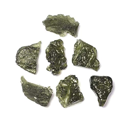 Genuine Rough Moldavite 10-13 Carat Stone