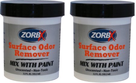 ZORBX Odor Remover Paint Additive 2 Jars