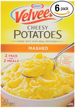 Velveeta Cheesy Mashed Potatoes, 11.75-Ounce (Pack of 6)