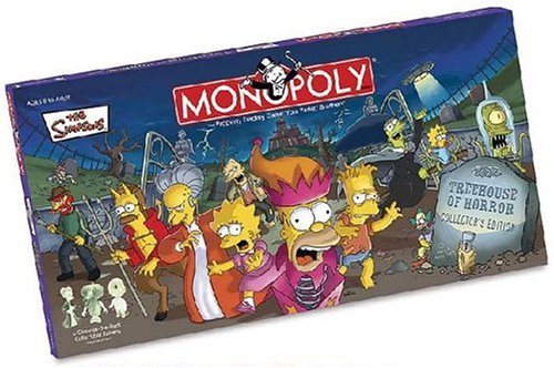 Simpsons Tree House of Horrors Monopoly (Discontinued by manufacturer)