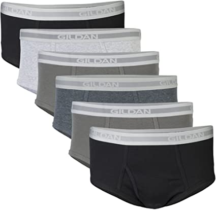 Gildan Mens Brief Underwear Multipack Briefs